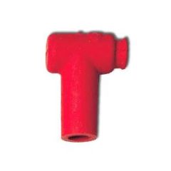 Rennkerzenstecker NGK SPORT (5 K-Ohm), roter Silikonstecker mit Glasseide verstärkt.